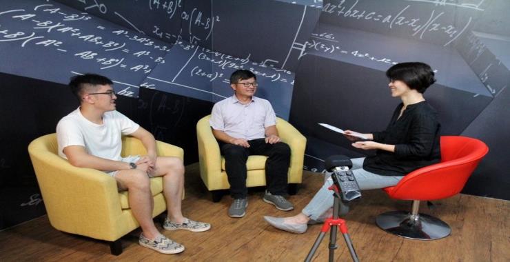 National Yang Ming Chiao Tung University (NYCU) establishes a podcast channel called NYCU PRESS Storytelling, recording a series called “what you’ll learn in universities” to share what knowledge can be expected in universities. (Photo by NYCU)