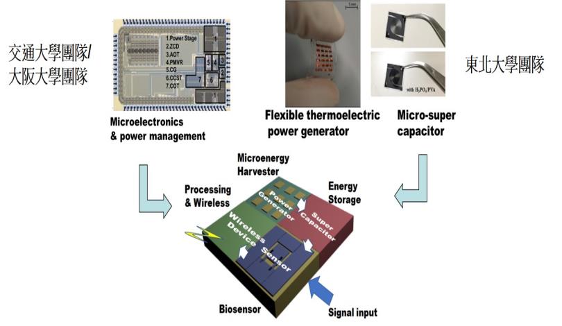 Circuit design, in thermoelectric generators, super capacitors and biological sensing components.