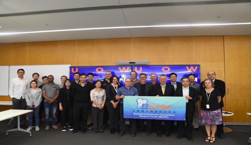 Professor Wu Chongyu, Professor Ke Mingdao and Professor Zheng Yuting were invited to the University of Wollongong to participate Wireless Communication with Biosystems Workshop and give a speech at the conference (2019/11/11).